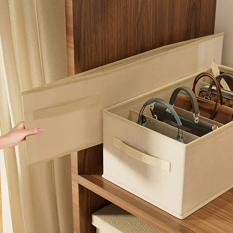 Space-Saving Bag-in-Bag Storage Bag, Dustproof Wardrobe Organizer Divider for Tote Bags & Backpacks