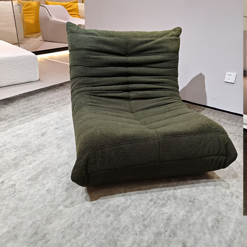 Lazy Bean Bag Chair, Compressed Sponge Single Floor Chair, Multi-Purpose Corner Sofa Bed for Indoor Use, Perfect for Hall, Office, Bedroom & Apartment