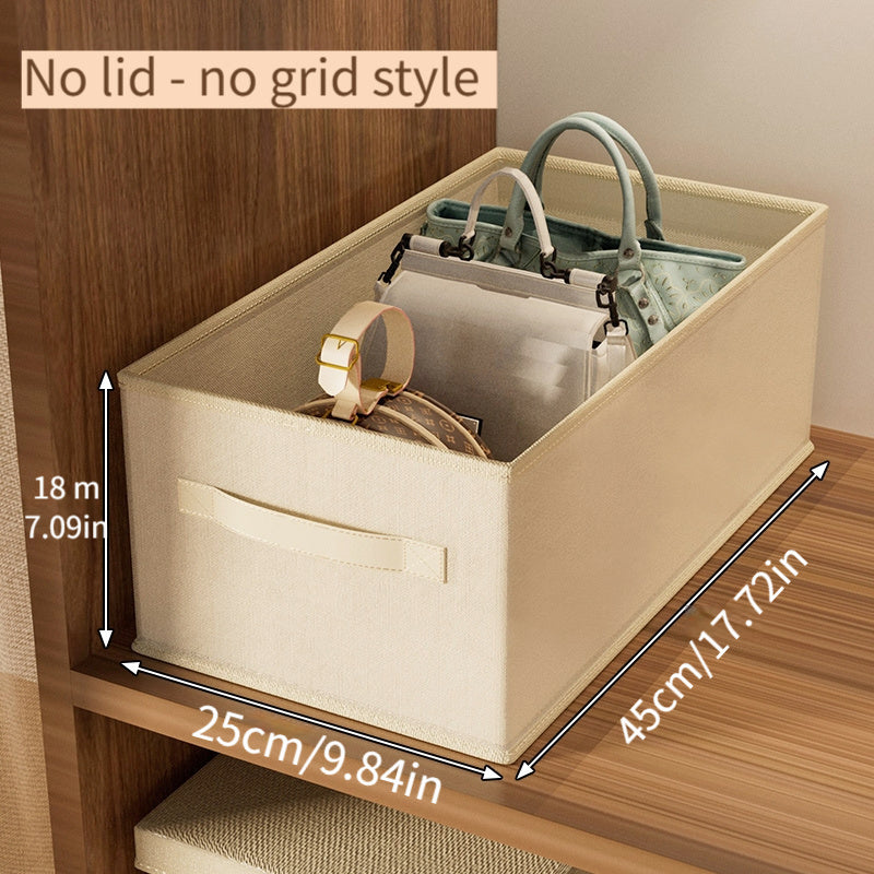 Space-Saving Bag-in-Bag Storage Bag, Dustproof Wardrobe Organizer Divider for Tote Bags & Backpacks